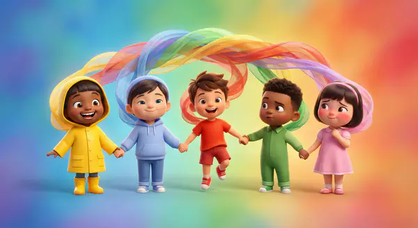 روانشناسی رنگ لباس کودک: تأثیر رنگ‌ها بر روحیه