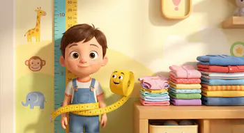 راهنمای کامل انتخاب سایز لباس کودک بر اساس سن