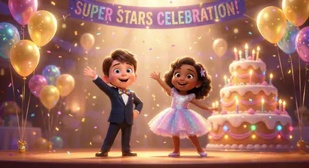 ایده‌های ست کردن لباس مهمانی برای کودکان